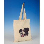 8611 Shopper Bag-MARK CHARLES-COLOURED COLLIE